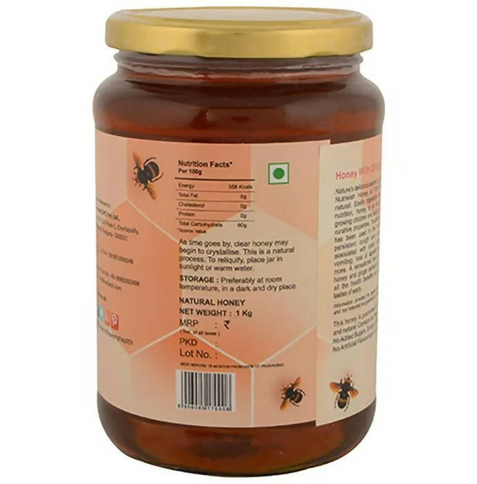 Nutriwish 100% Pure Organic Honey Ginger - Swadesiicart