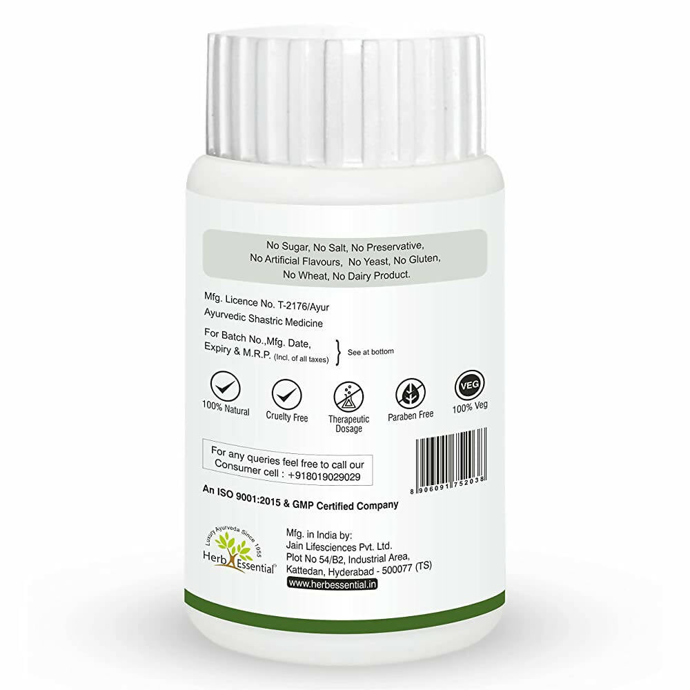 Herb Essential Bhringraj 500mg Tablets - Swadesiicart