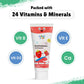 Little Joys Multivitamin Toothpaste for 5+ Years Kids, Strawberry Flavor, Fights Germs & Cavity - Swadesiicart