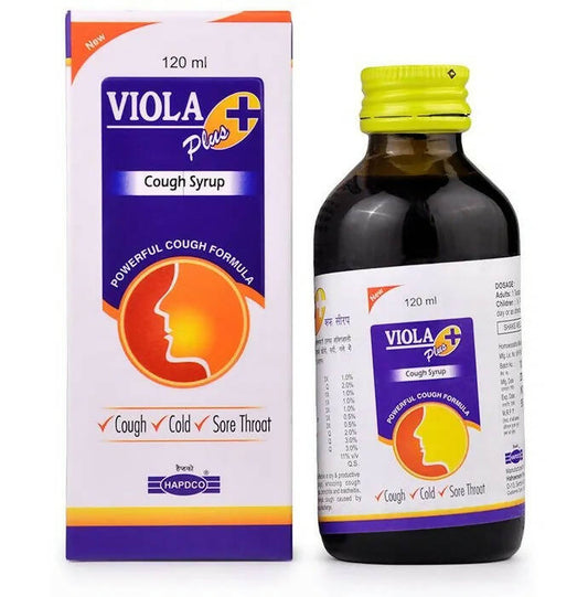 Hapdco Viola Plus Cough Syrup | Swadesiicart