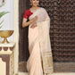 Shree Shyam Fashion Peach Cotton Saree