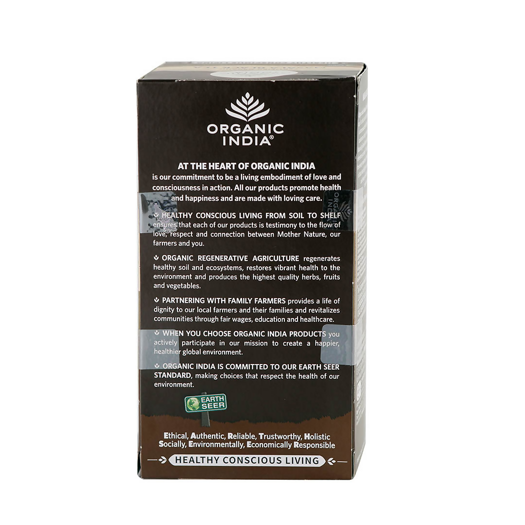 Organic India Masala Black Tea Bags - Swadesiicart