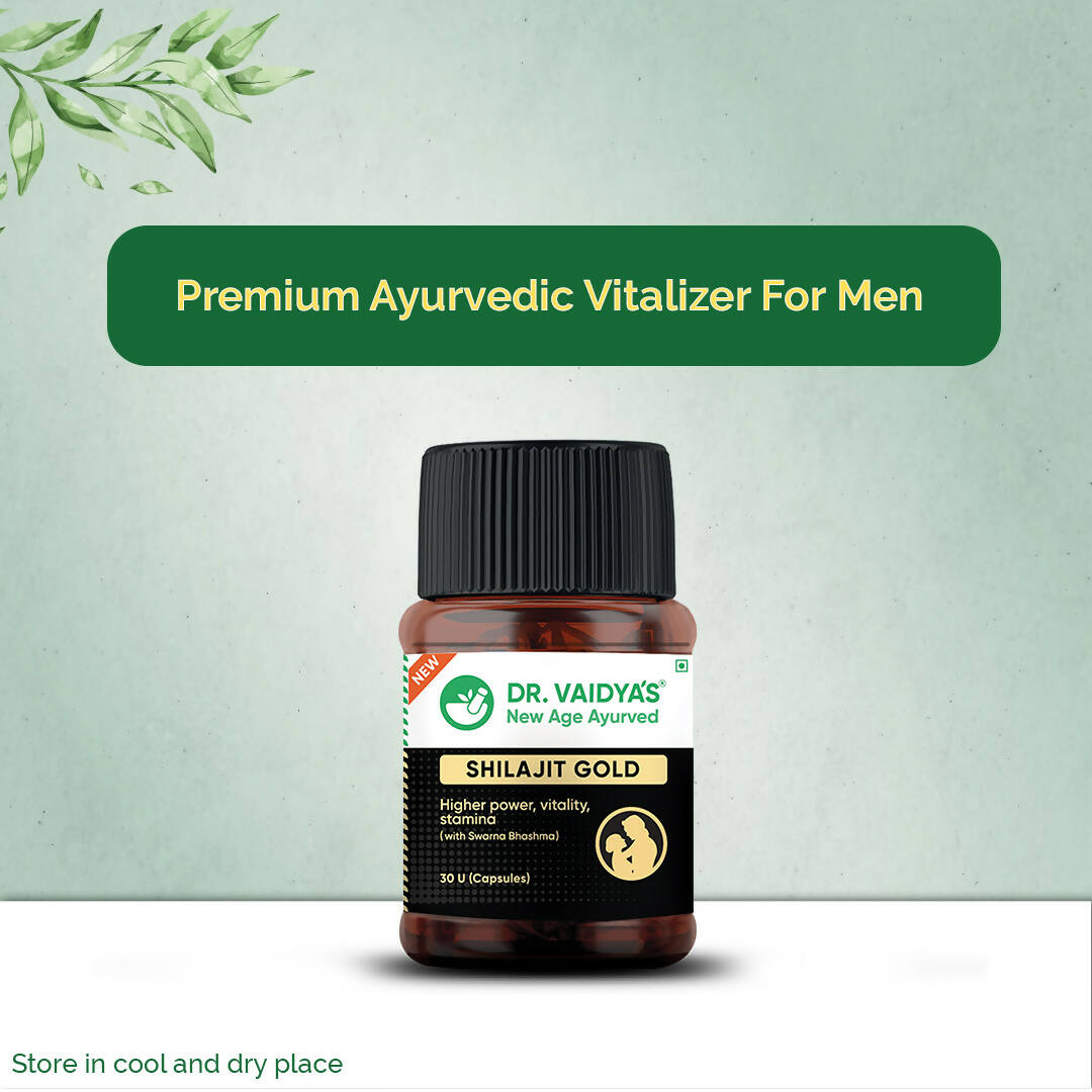 Dr. Vaidya's SJ Gold Capsules | Swadesiicart