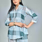Morchari Digital Print Semi Muslin Co-Ord Set Top & Trouser-Multicolor - Swadesiicart