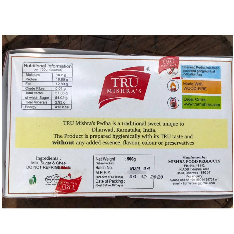 TRU Mishra's Darawad Peda | Swadesiicart
