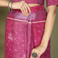 Shree Shyam Fashion Cotton Purple Saree