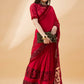 Mauve Lycra Resham And Sequins Embroidery Saree - Norita Hit Design - Swadesiicart