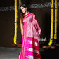Very Much Indian Handloom Cotton Viscose Ilkal Saree Pink | Swadesiicart