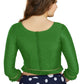 Aastha Fashion Women's Green Art Silk Designer Party Wear Readymade Blouse