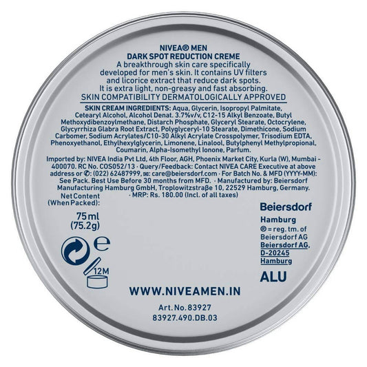 Nivea Men Dark Spot Reduction Crème