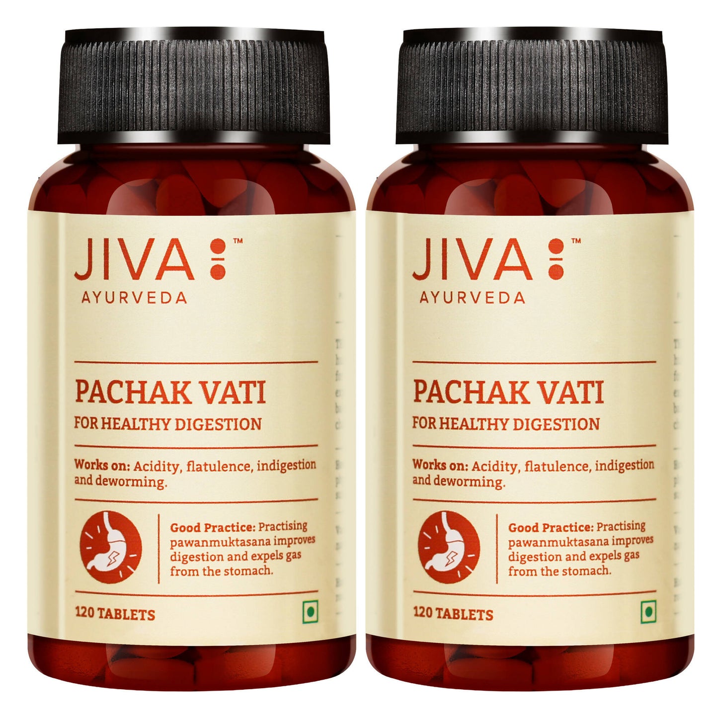 Jiva Ayurveda Pachak Vati Tablets - Swadesiicart