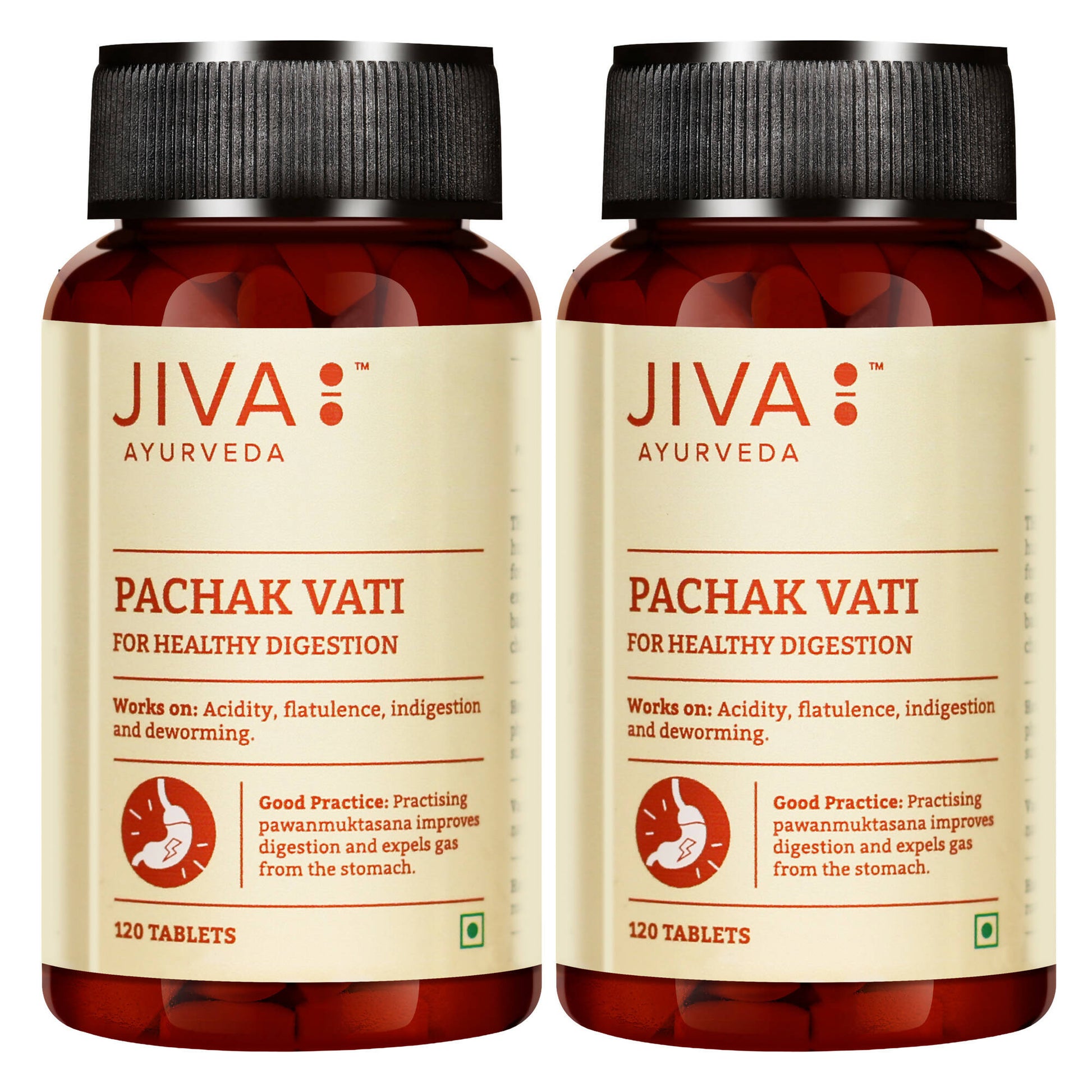 Jiva Ayurveda Pachak Vati Tablets - Swadesiicart