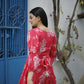 Aayaa Designer Printed One Piece Dress - Multi Color