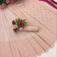 DEIANA'S Beautiful Designer Golden zari Soft Lichi Silk Saree - White - Swadesiicart