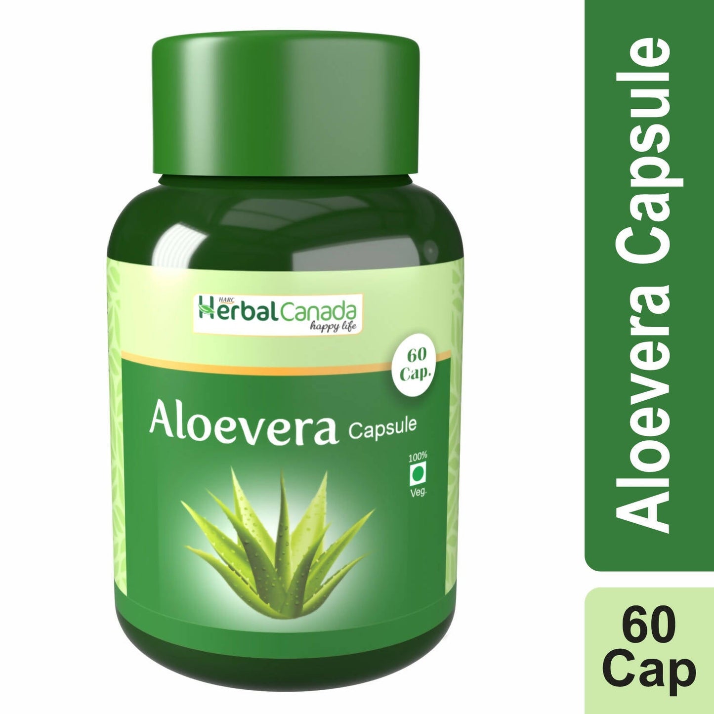 Herbal Canada Aloe Vera Capsules - Swadesiicart