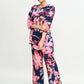 Joban Fashion Beautiful N.Blue & Pink Cotton Cod Set - Swadesiicart