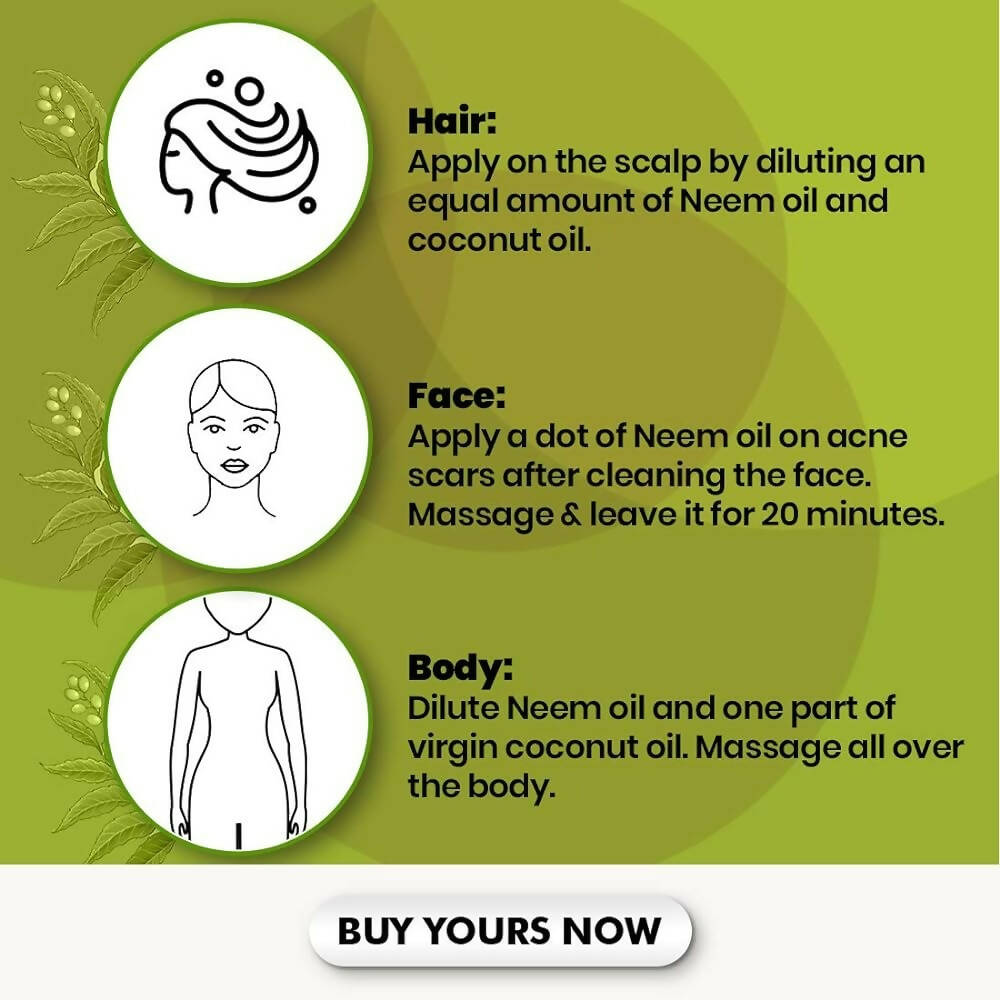 The Natural Wash Multipurpose Pure Neem Oil - Swadesiicart
