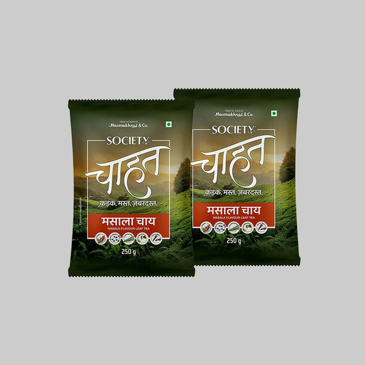 Society Chahat Masala Flavour Leaf Tea | Swadesiicart
