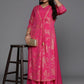 Ahalyaa Women's Traditional wear Ethnic Dress - Pink | Swadesiicart