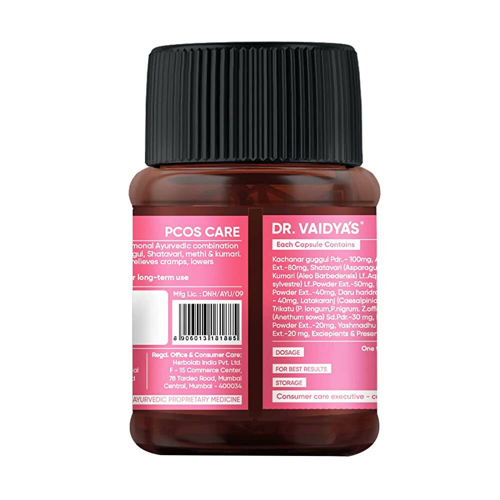 Dr. Vaidya's PCOS Care Capsules | Swadesiicart