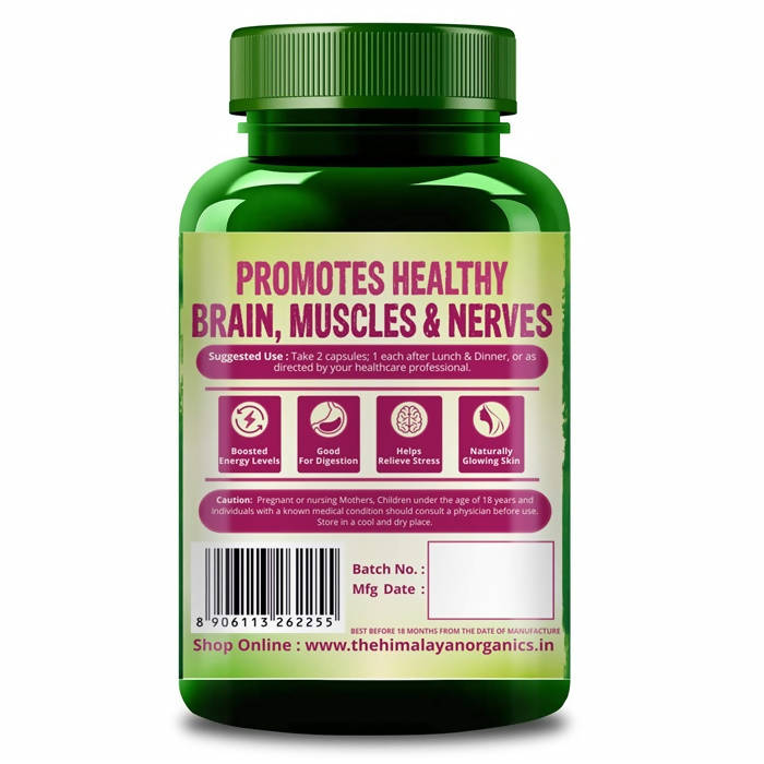 Himalayan Organics Plant Based B-Complex Capsules | Swadesiicart