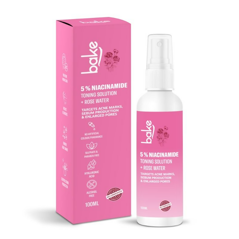 Bake 5% Niacinamide Toning Solution | Swadesiicart