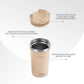 Milton Corral Thermosteel Insulated Coffee Mug Tumbler - 400ml (Cream) - Swadesiicart