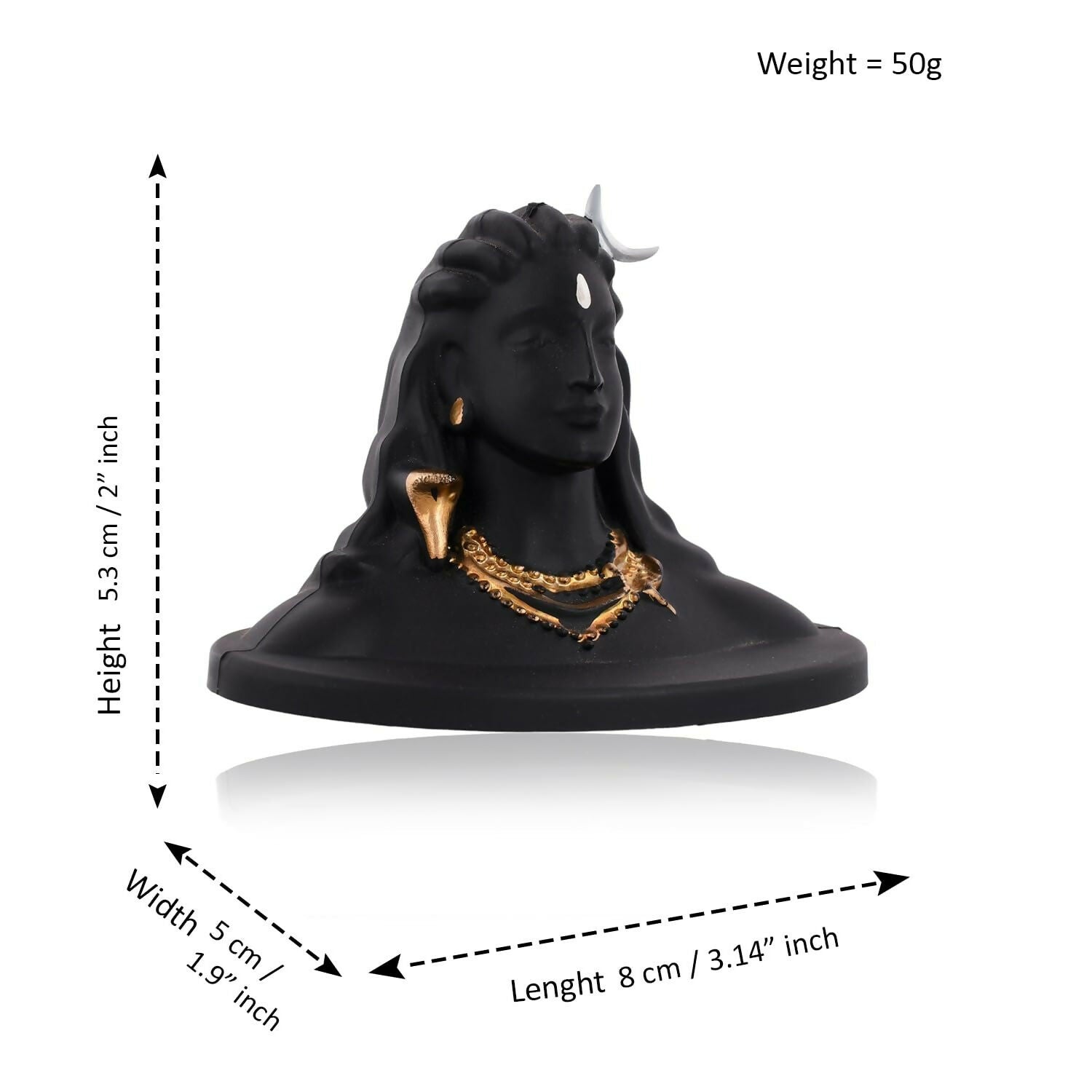CraftVatika Adiyogi Shiva Statue - Swadesiicart