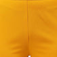 FIORRA Women's Yellow Poly Crepe Straight Kurta Pant With Dupatta - Swadesiicart