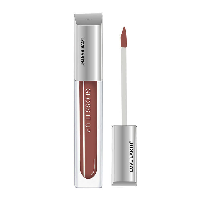 Love Earth Lip Gloss - Dreamy Night (Brown) - Love Earth
