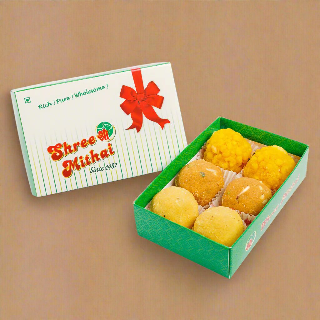 Shree Mithai Ladoo Trio | Swadesiicart
