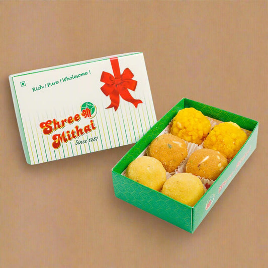 Shree Mithai Ladoo Trio | Swadesiicart