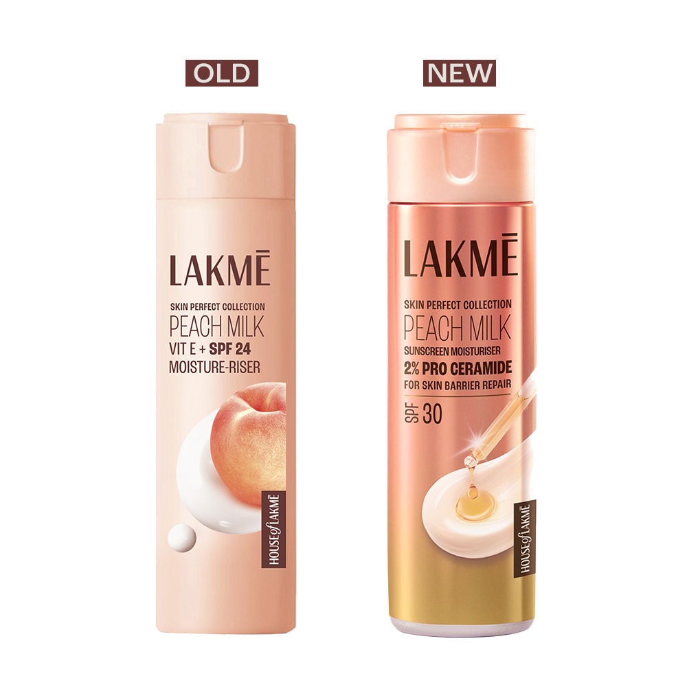 Lakme Peach Milk Moisturiser SPF 24 PA++ Sunscreen Lotion | Swadesiicart