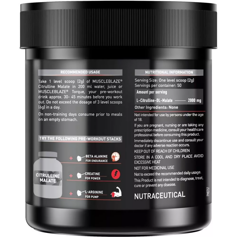 MuscleBlaze Citrulline Malate | Swadesiicart
