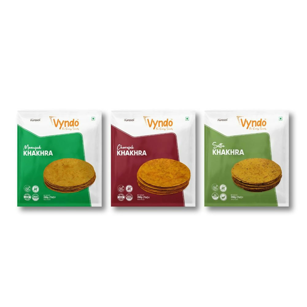 Vyndo Protein Rich Khakhra Combo - Vyndo