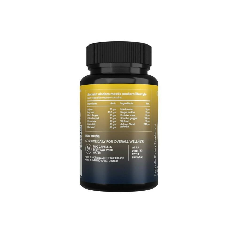 Aadar Natural Omega 3 Flax Seed Capsules | Swadesiicart