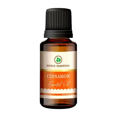 Korus Essential Cinnamon Essential Oil - Therapeutic Grade - Just Jaivik