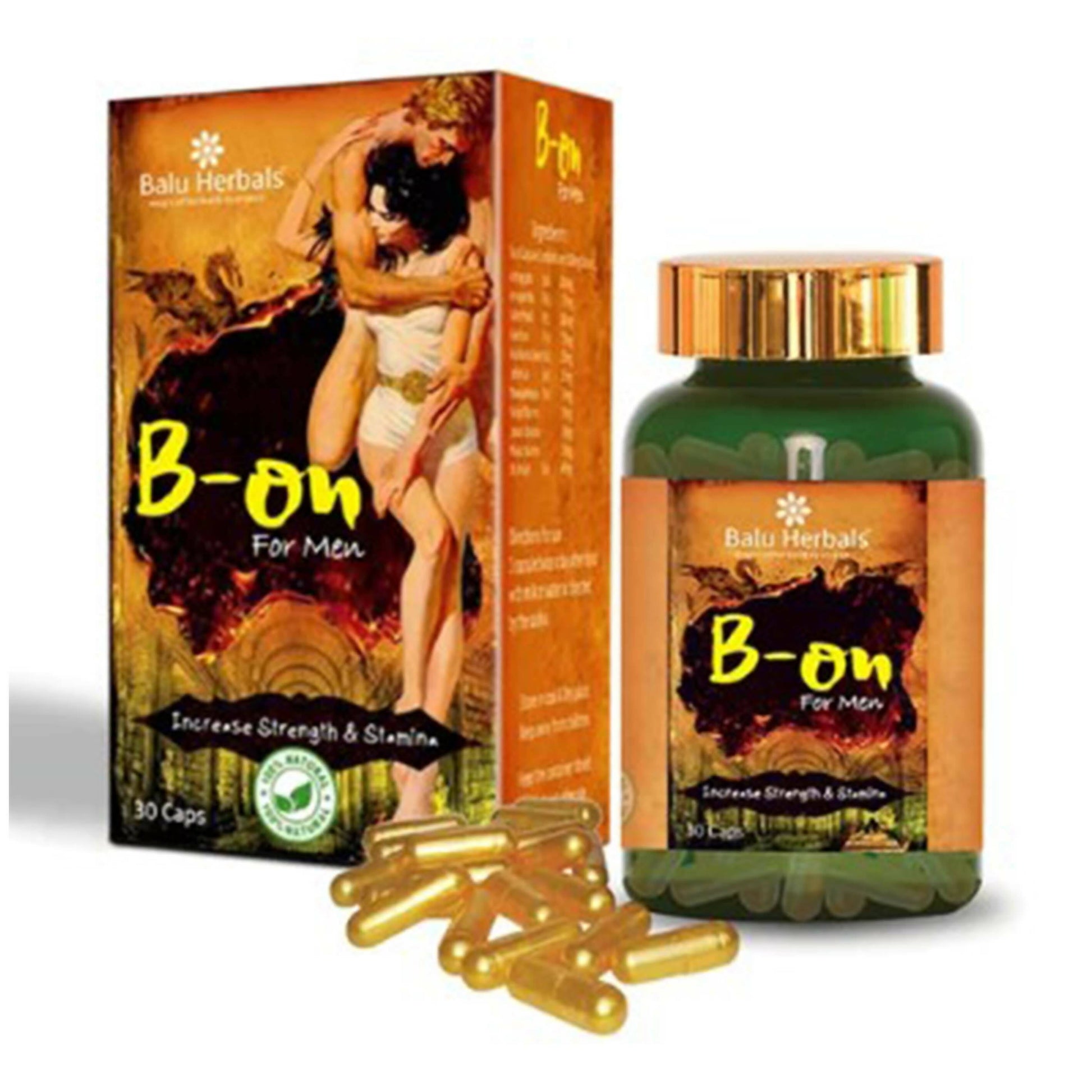 Balu Herbals B-On (Gold) Capsules - Balu Herbals