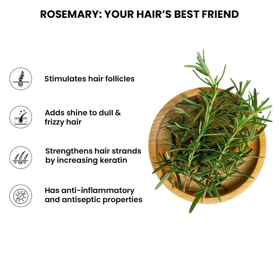 ThriveCo Rosemary Water Hair Spray For Hair Growth - Swadesiicart