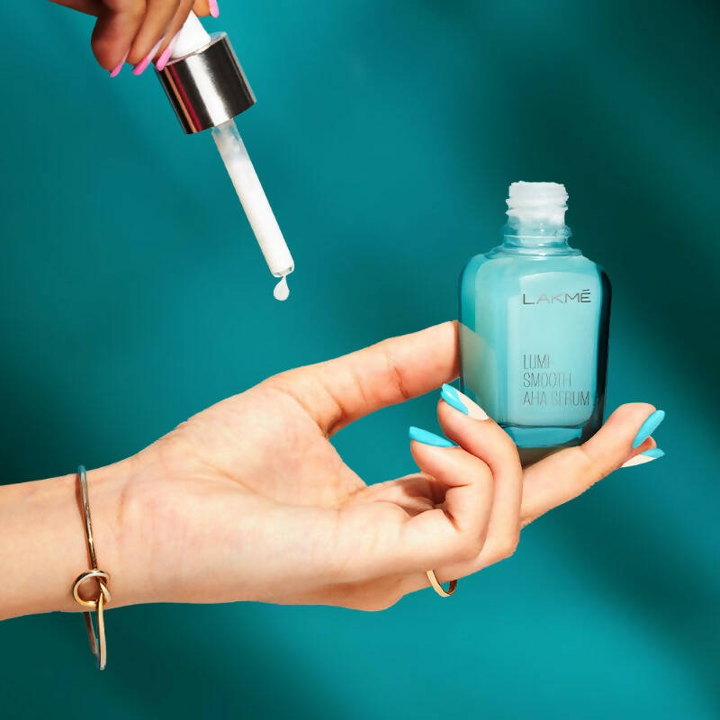 Lakme Lumi Smooth AHA Serum - Swadesiicart