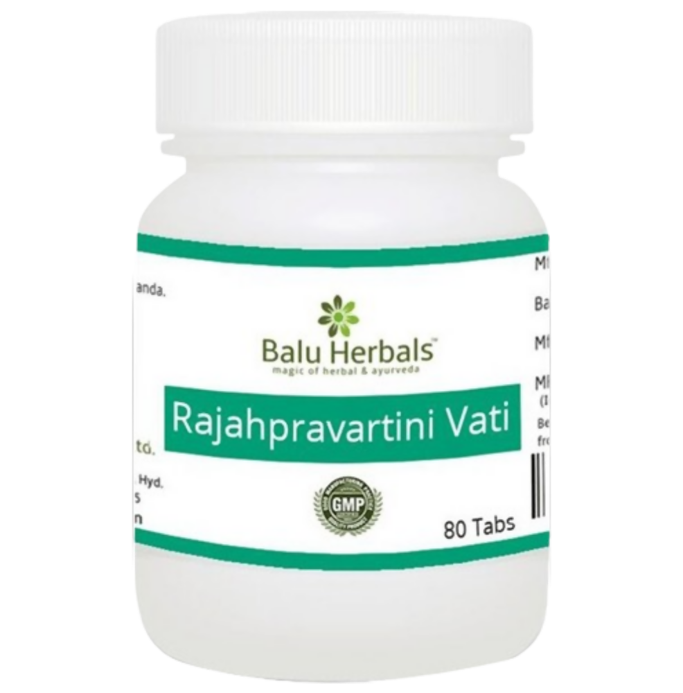 Balu Herbals Rajapravarthini Vati Tablets - Balu Herbals