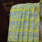 Lime Yellow Floral Design Pure Kota Cotton Saree By Gayathri Reddy Designer Studio | Swadesiicart