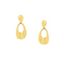 Golden Earrings - Ruby Raang | Swadesiicart