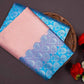 DEIANA'S Beautiful Designer Golden zari Soft Lichi Silk Saree - Peach - Swadesiicart