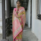 Vishnu Weaves Women's Yellow Paithani Silk Saree with Blouse - Swadesiicart