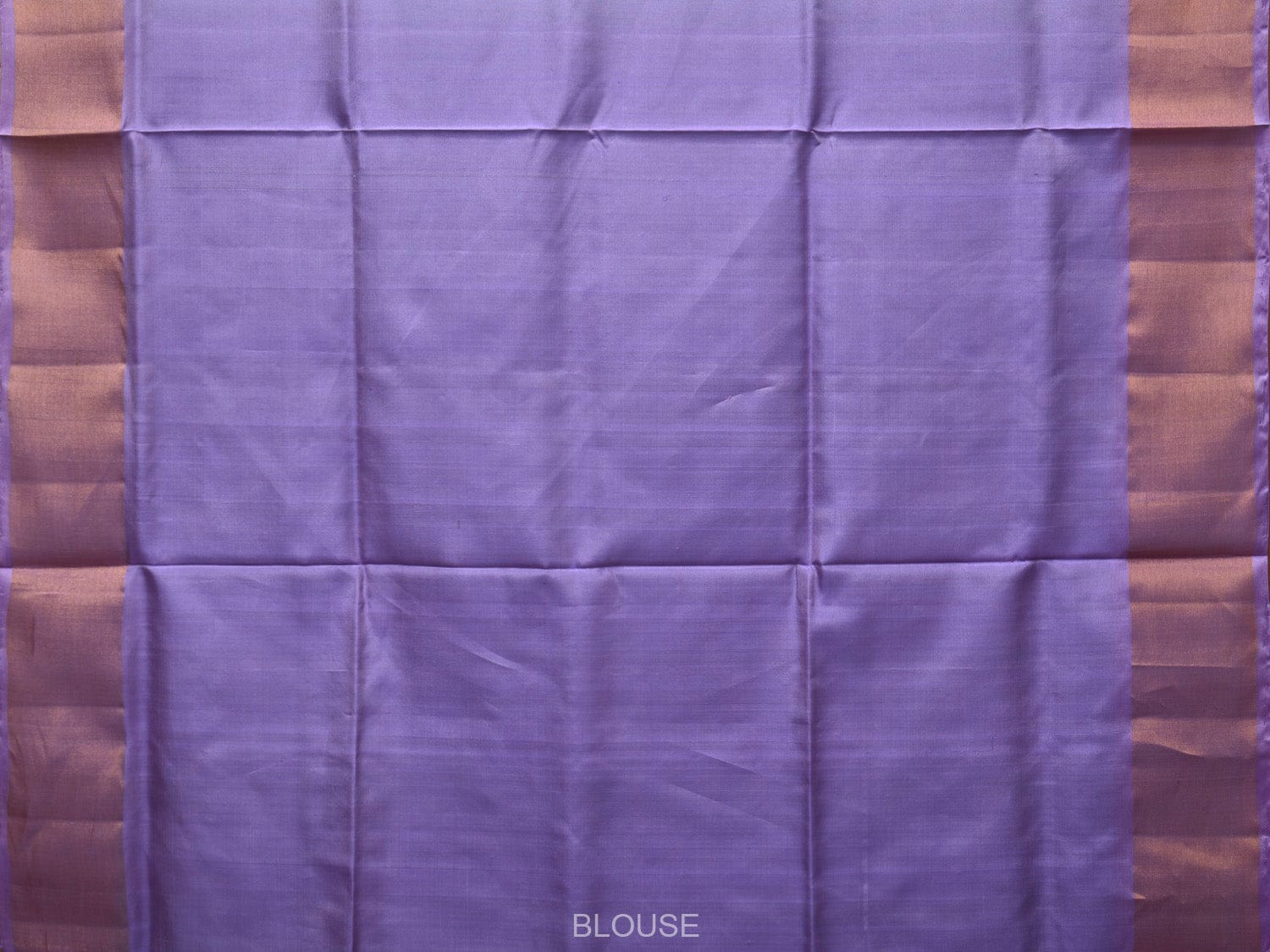 Light Green and Lavender Uppada Silk Handloom Plain Saree with Contrast Pallu Design - Global Threads | Swadesiicart
