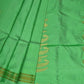 Light Green Uppada Silk Handloom Saree with Karpur Pallu Design - Global Threads | Swadesiicart