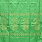 Light Green Uppada Silk Handloom Saree with Karpur Pallu Design - Global Threads | Swadesiicart