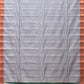 Light Grey Gadwal Silk Handloom Plain Saree with Strips Pallu Design - Global Threads | Swadesiicart