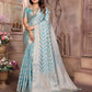 Aastha Fashion Sky Soft Organza Silk Weaving Saree